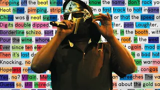 MF DOOM - Meat Grinder | Rhymes Highlighted