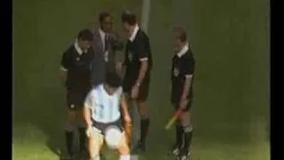 Maradona - Before KickOff  vs Cameroon (1990 FIFA World Cup)