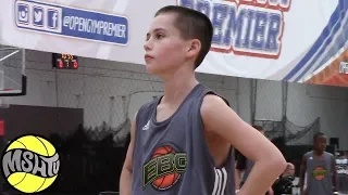 6th Grader Evan Mika is a SHARP SHOOTER at the 2017 EBC West Camp