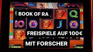 Book of Ra 100€ Freispiele mit Forscher 💥 Novoline Spielothek Casino zocken Spielhalle