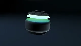 Alexa speaker product animation