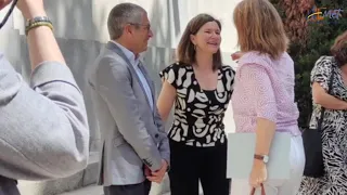 Visita de la vicepresidenta del Gobierno a AEMET