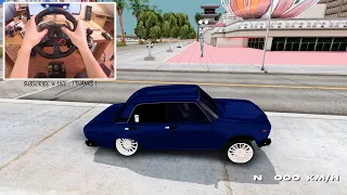 Vaz 2107 10 ON 395 Sumgait GTA San Andreas 🚗 LOGITECH G29 Wheel