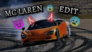 MC LAREN - TURN OFF THE PHONE EDIT || mclaren 😈edit || Creative Hay!