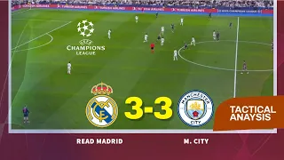 Real Madrid vs Manchester City || Champions League 2024 Tactical Analysis