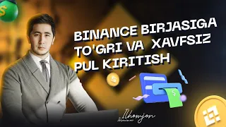 BINANCE BIRJASIGA TO'G'RI PUL KIRITISH