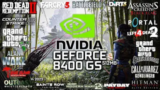 GeForce 8400 GS 512MB in 2023 - Test in 19 Games