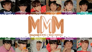 TREASURE - 'MMM' (ROCK VERSION) Lyrics [Color Coded_Han_Rom_Eng]