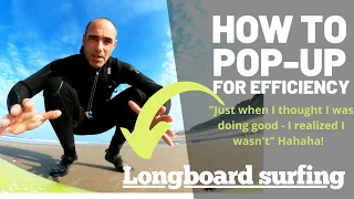 Longboard surfing: Simple tips on How to Pop Up, or is there more to it than meets the eye?