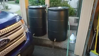 Rain Barrel Spigot Installation - How to install a spigot on a 55 gallon drum