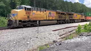 NB NS double stack July 2nd 2022 at Braswell mountain