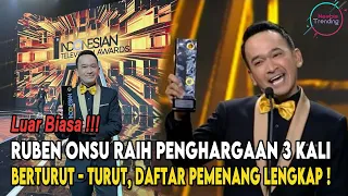 GOSIP || Ruben Onsu Raih Penghargaan 3 Kali Berturut-turut, Berikut Daftar Pemenang Terlengkap !