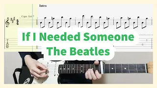 The Beatles - If I Needed Someone Guitar Cover with Tab