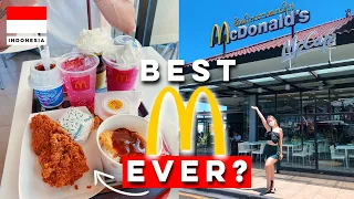 First Time Trying MCDONALD'S In INDONESIA 🍟🍔 🇮🇩 (We Did Not Expect This) [SUB INDO] | Coco Eats