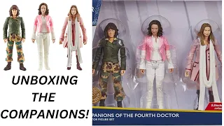 Doctor Who: Unboxing the Fourth Doctor Companions figures set