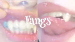 𝐕𝐀𝐌𝐏𝐈𝐑𝐄 # Sharper fangs/canine teeth ˚☠︎ Subliminal