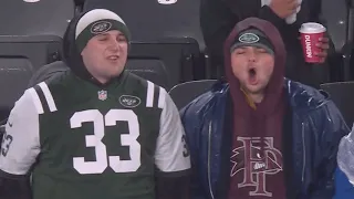 Jets Fans BOO Zach Wilson & Chant "We Want Flacco!" 😳