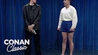 Mick Ferguson Is Still Proud Of His Bullet-Proof Legs | Late Night with Conan O’Brien