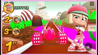 SUGAR RUSH SPEEDWAY GAMEPLAY WITH TAFFYTA MUTTONFUDGE | ROBLOX