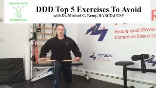Degenerative Disc Disease The Top 5 Exercises To Avoid