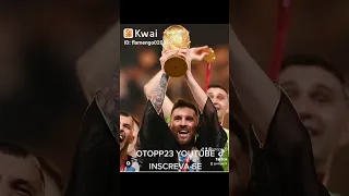 agora não falta mais nada ET vc ganhou todos os títulos possíveis na vida GÊNIO LIONEL MESSI #messi