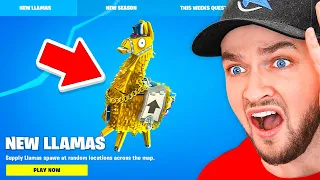 Fortnite's *NEW* LLAMA Update Everyone MISSED!