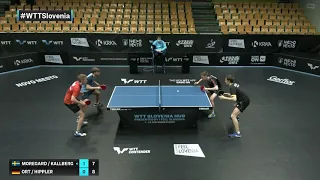 Moregard/Kallberg vs Ort/Hippler | WTT Contender Novo Mesto 2021 | MD | QF