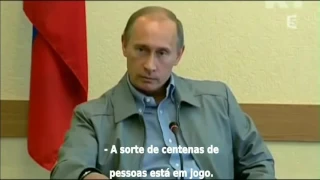 Como presidente Russo Vladimir Putin trata empresas com irregularidades