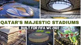 Exploring Qatar's World-Class Football Stadiums | The Engineering Marvels #qatar #qatarstadiums