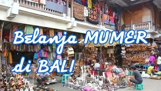 TRAVEL BALI !! BELANJA MUMER DI PASAR SUKAWATI