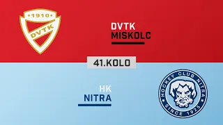 41.kolo DVTK Miskolc - HK Nitra HIGHLIGHTS