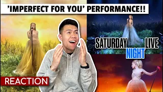 Ariana Grande - 'imperfect for you' SNL Performance REACTION (Saturday Night Live)