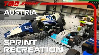 The 2022 Lego Formula 1 Austrian Sprint