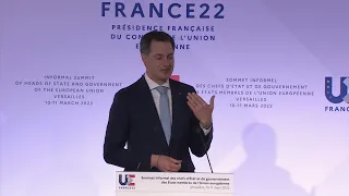Belgian PM Alexander De Croo: I absolutely agree with the idea of investing more in our defence!