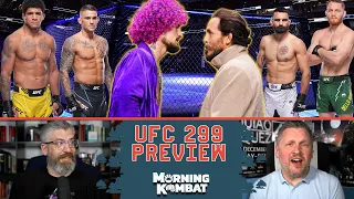 UFC 299 Preview: O'Malley-Vera 2 | Poirier-Saint-Denis | Holland-MVP | Morning Kombat