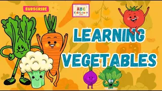 Learning VEGETABLES. Sing together #kids #learning #vegetables #kidsvideo