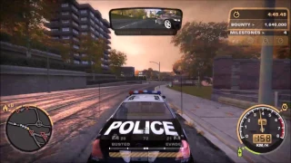 Need for Speed: Most Wanted #4: Heat Level 8 Chase in RPD CVPI