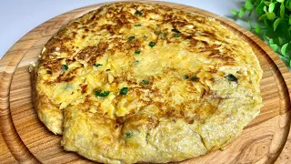 If you have 3 potatoes and 3 eggs, make this delicious dish❗ Cheap and easy