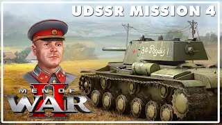 UDSSR - Mission 4 - Überwindung von Schwierigkeiten 🚩 Men of War II #004