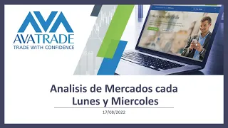 17.08.22 | Analisis de Mercados. Lunes y Miercoles - AvaTrade