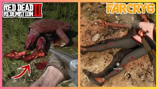 Farcry 6 vs Red Dead Redemption 2 Details Comparison ! which one is best detailed ??