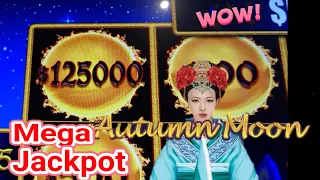 ⚠️Wow!! Awesome Mega Orb in Max Bet in Dragon Link Slot Autumn Moon