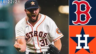 Boston Red Sox vs Houston Astros: ALCS Game 6 Highlights