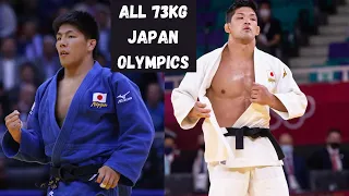 ALL JAPAN OLYMPIC ATHLETES  73kg CATEGORY