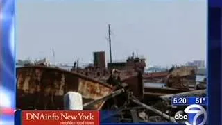 WABC Reports on Staten Island's Boat Graveyard with DNAinfo