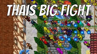 Tibia War - Tortura - Retro Hardcore Pvp - Thais Big Fight