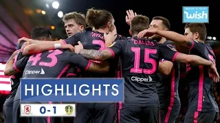 Highlights | Middlesbrough 0-1 Leeds United | 2019/20 EFL Championship