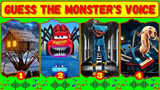 Guess Monster Voice Spider House Head, McQueen Eater, Huggy Wuggy, Spider Thomas Coffin Dance