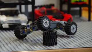 Lego independent suspension chassis moc test