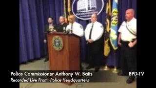 Baltimore Police Update- LIVE PRESS CONFERENCE